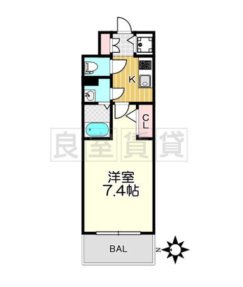 愛知県名古屋市瑞穂区洲雲町４ 桜山駅 1K マンション 賃貸物件詳細