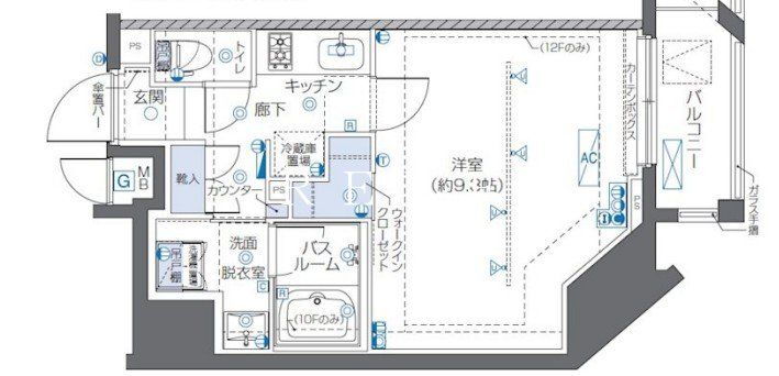 東京都千代田区神田佐久間町３ 秋葉原駅 1K マンション 賃貸物件詳細