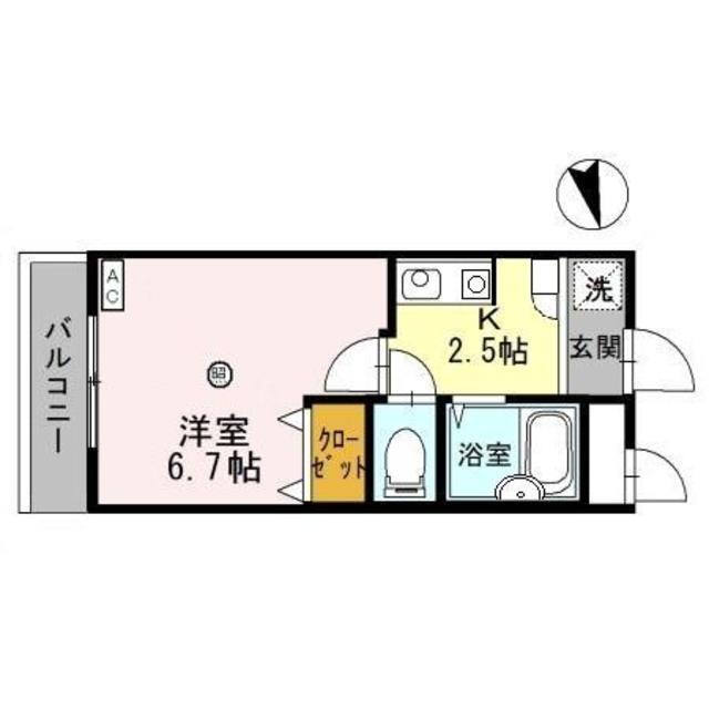 和歌山県和歌山市栄谷 紀ノ川駅 1K マンション 賃貸物件詳細