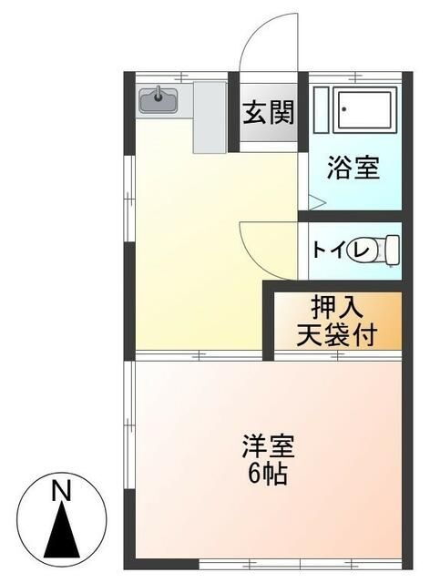東京都国立市西１ 国立駅 1K アパート 賃貸物件詳細
