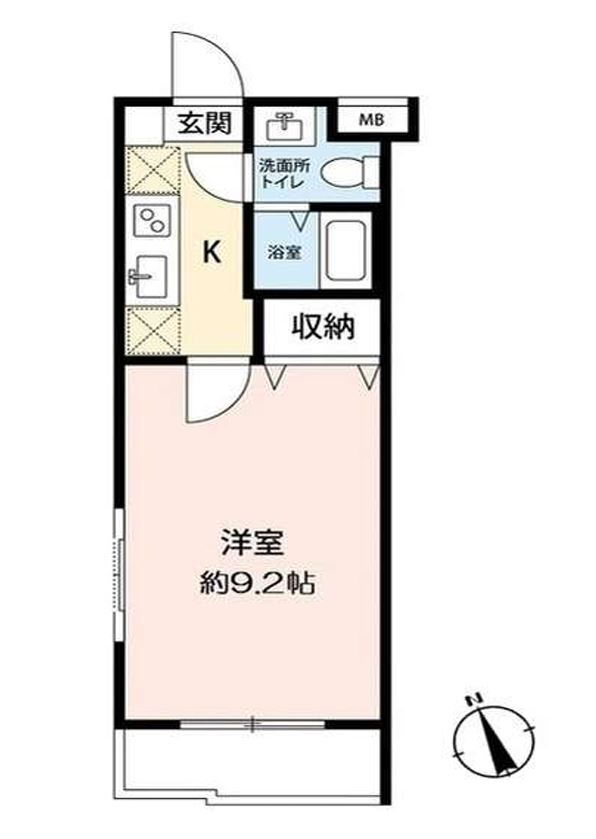 東京都杉並区上井草２ 上井草駅 1K マンション 賃貸物件詳細