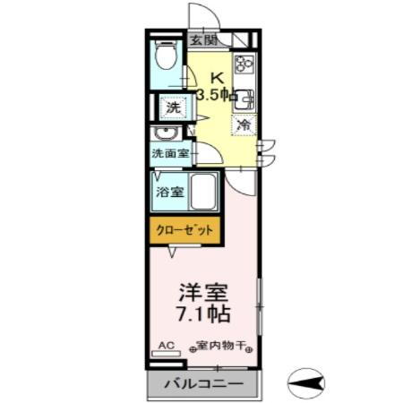 東京都国立市西２ 国立駅 1K アパート 賃貸物件詳細