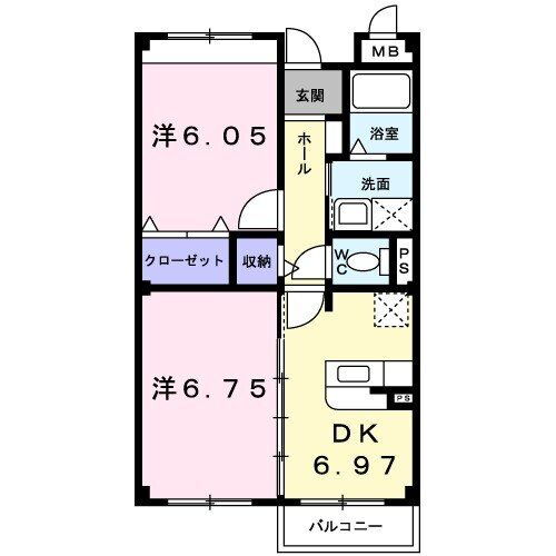 福岡県北九州市小倉南区上吉田１ 下曽根駅 2DK マンション 賃貸物件詳細