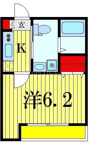 天成２番館 1階 1K 賃貸物件詳細