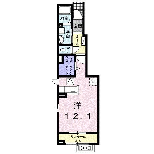 福井県鯖江市柳町４ 西山公園駅 ワンルーム アパート 賃貸物件詳細