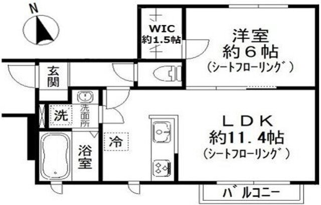 神奈川県横浜市神奈川区神大寺４ 片倉町駅 1LDK アパート 賃貸物件詳細