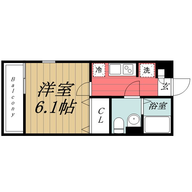 千葉県千葉市中央区白旗２ 蘇我駅 1K アパート 賃貸物件詳細