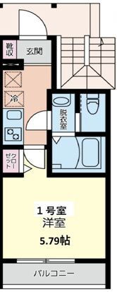 神奈川県川崎市幸区下平間 鹿島田駅 1K アパート 賃貸物件詳細