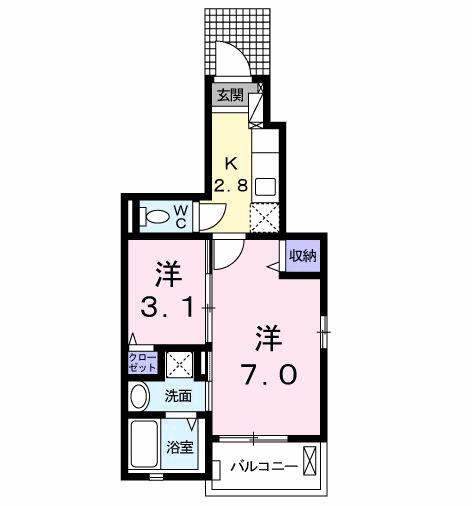 千葉県松戸市馬橋 馬橋駅 1SK アパート 賃貸物件詳細