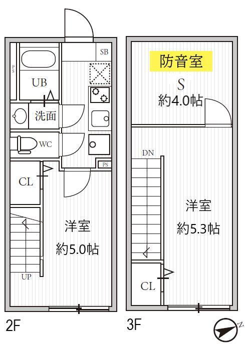 東京都豊島区長崎４ 東長崎駅 2SK アパート 賃貸物件詳細