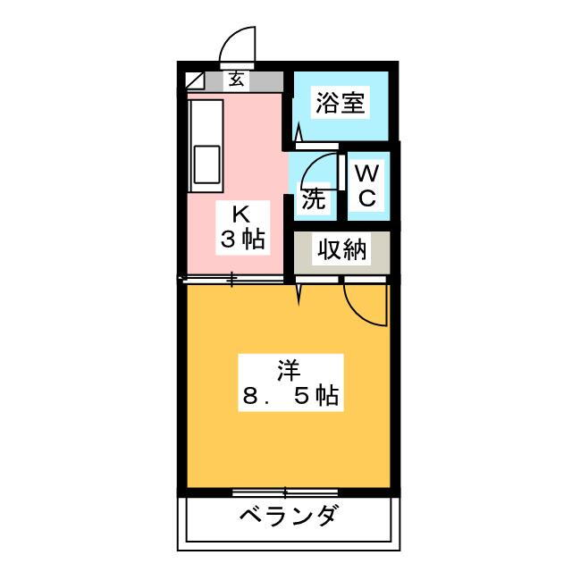 静岡県富士市厚原 1K アパート 賃貸物件詳細