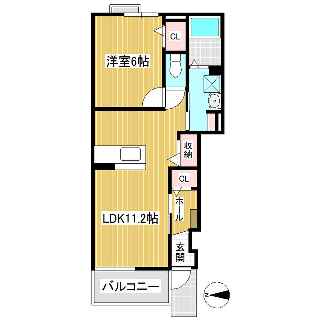 長野県長野市吉田２ 長野駅 1LDK アパート 賃貸物件詳細