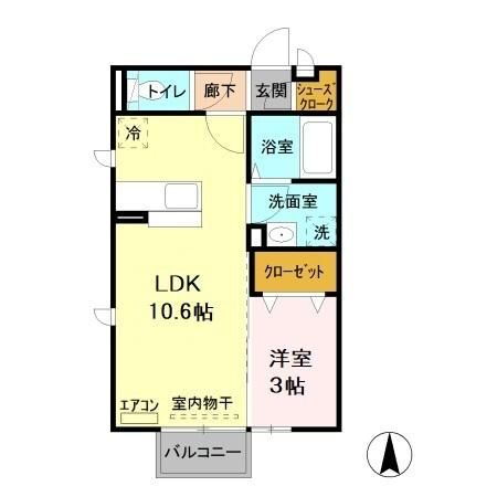 茨城県日立市大みか町６ 大甕駅 1LDK アパート 賃貸物件詳細