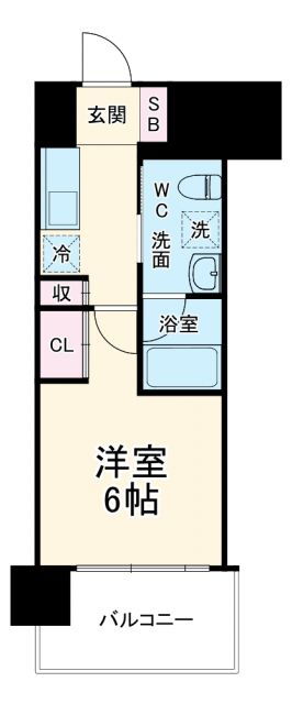 大阪府大阪市西区京町堀３ 阿波座駅 1DK マンション 賃貸物件詳細