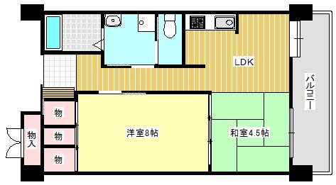 カーサマリア 4階 1LDK 賃貸物件詳細