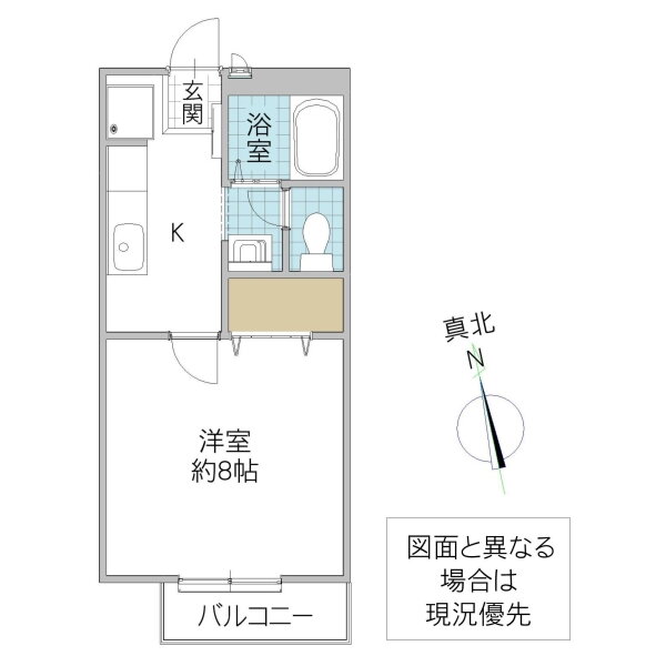 茨城県水戸市元吉田町 水戸駅 1K アパート 賃貸物件詳細