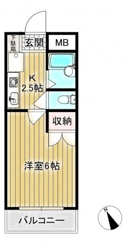 埼玉県さいたま市北区土呂町２ 土呂駅 1K マンション 賃貸物件詳細