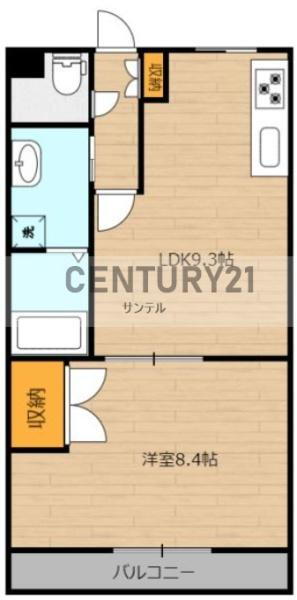 宮崎県宮崎市大塚町地蔵田 南宮崎駅 1LDK アパート 賃貸物件詳細