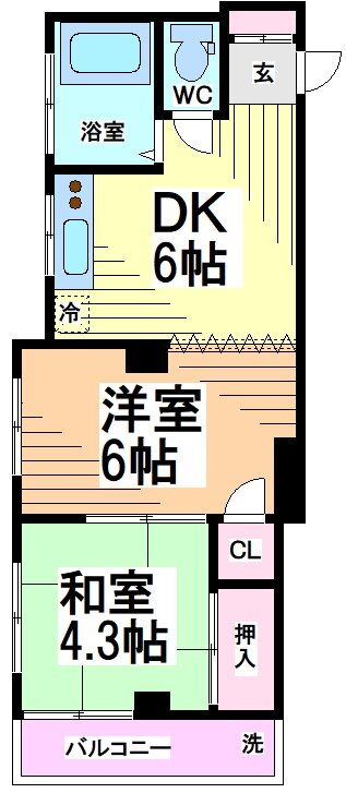 神奈川県川崎市多摩区登戸新町 登戸駅 2DK マンション 賃貸物件詳細