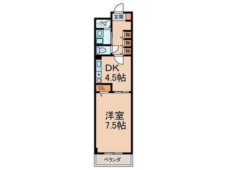 ＮＯＢＬＥ 2階 1DK 賃貸物件詳細