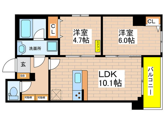 東京都墨田区緑４ 菊川駅 2LDK マンション 賃貸物件詳細