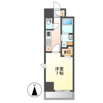 愛知県名古屋市西区菊井１ 浅間町駅 1K マンション 賃貸物件詳細
