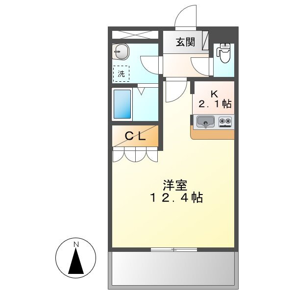 岡山県倉敷市広江１ 水島駅 1K アパート 賃貸物件詳細