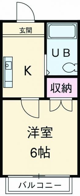 神奈川県海老名市中新田３ 厚木駅 1K アパート 賃貸物件詳細