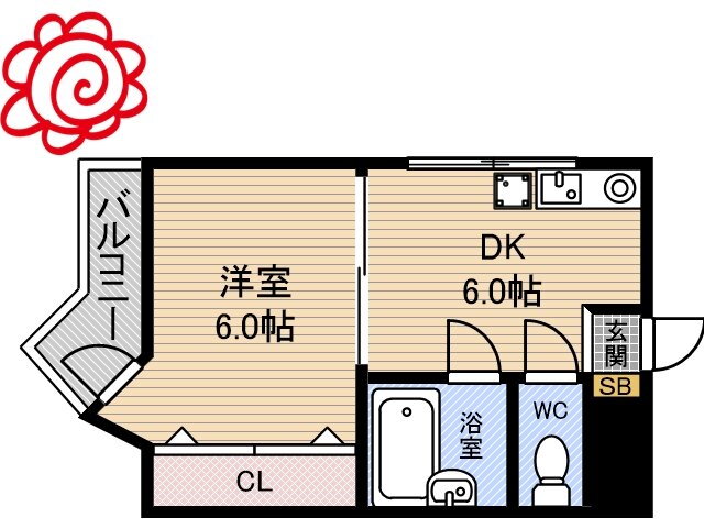 大阪府大阪市鶴見区諸口１ 横堤駅 1DK マンション 賃貸物件詳細