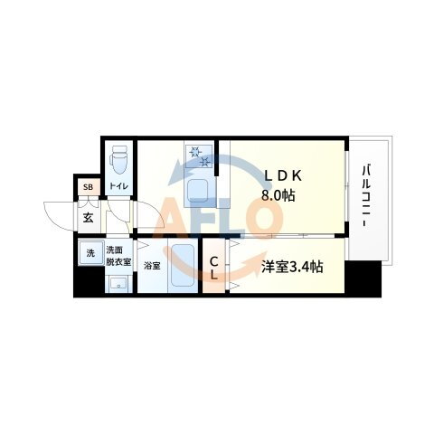 大阪府大阪市福島区吉野４ 野田駅 1LDK マンション 賃貸物件詳細
