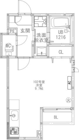 広島県広島市西区都町 十日市町駅 ワンルーム アパート 賃貸物件詳細