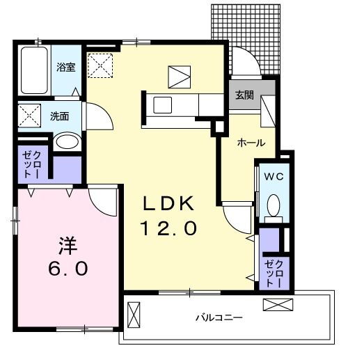 千葉県大網白里市大竹 大網駅 1LDK アパート 賃貸物件詳細