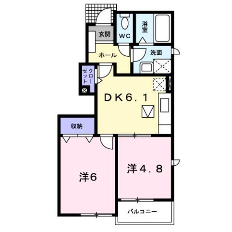 福井県鯖江市丸山町２ 鳥羽中駅 2DK アパート 賃貸物件詳細