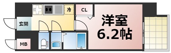 ファーストフィオーレ天王寺筆ケ崎ＥＹＥ 9階 1K 賃貸物件詳細