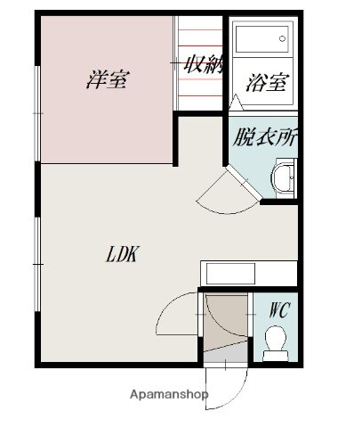 北海道旭川市東光十条１ 旭川四条駅 1LDK アパート 賃貸物件詳細