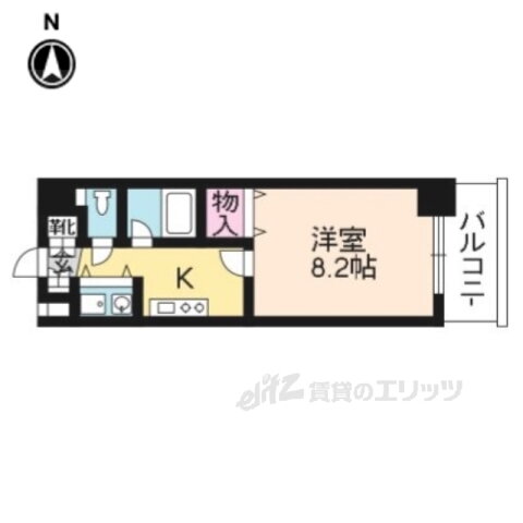 京都府京都市下京区七条御所ノ内南町 西大路駅 1K マンション 賃貸物件詳細