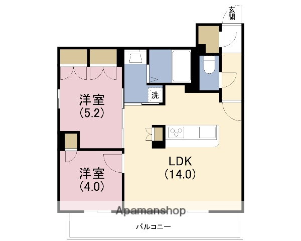 大阪府大阪市中央区森ノ宮中央１ 森ノ宮駅 2LDK マンション 賃貸物件詳細