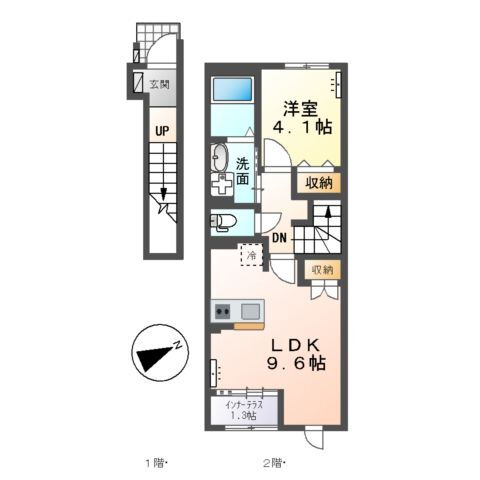 岡山県倉敷市中庄 中庄駅 1LDK アパート 賃貸物件詳細