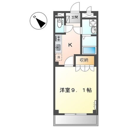東京都町田市木曽西３ 淵野辺駅 1K マンション 賃貸物件詳細