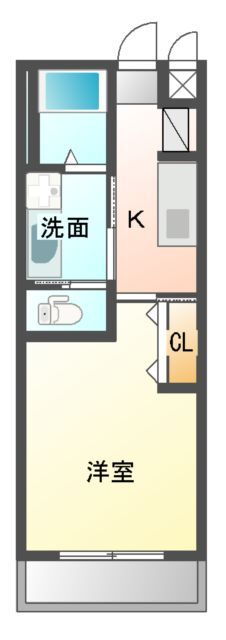 千葉県印旛郡酒々井町上岩橋 京成酒々井駅 1K アパート 賃貸物件詳細