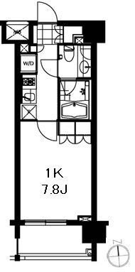 東京都港区芝２ 芝公園駅 1K マンション 賃貸物件詳細