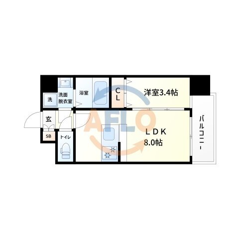 大阪府大阪市福島区吉野４ 野田駅 1LDK マンション 賃貸物件詳細