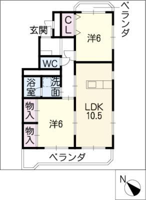 愛知県額田郡幸田町大字大草字広野 相見駅 2LDK マンション 賃貸物件詳細