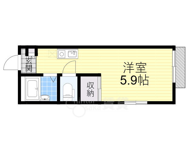 大阪府箕面市粟生外院５ 北千里駅 ワンルーム アパート 賃貸物件詳細