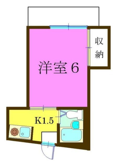 東京都豊島区要町１ 要町駅 1K アパート 賃貸物件詳細