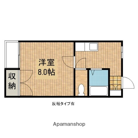 岩手県滝沢市穴口 1K アパート 賃貸物件詳細