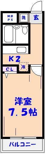 テラス１３７ 4階 1K 賃貸物件詳細