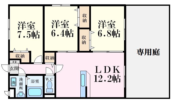 兵庫県姫路市栗山町 姫路駅 3LDK マンション 賃貸物件詳細
