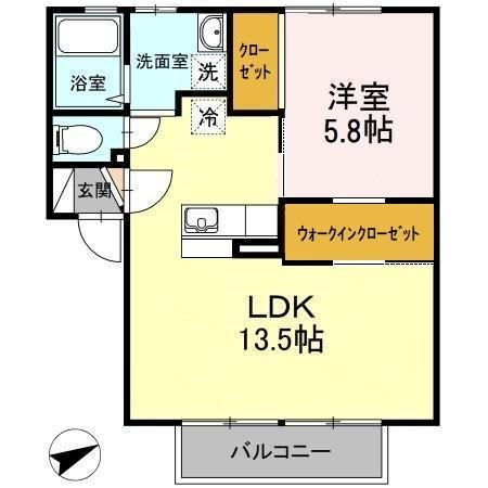 ドリームさくら 1階 1LDK 賃貸物件詳細