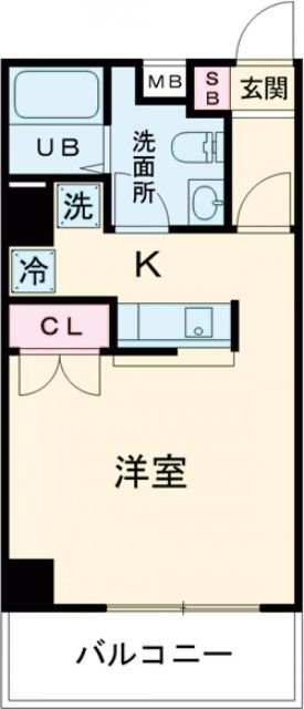 東京都町田市中町２ 町田駅 1K マンション 賃貸物件詳細